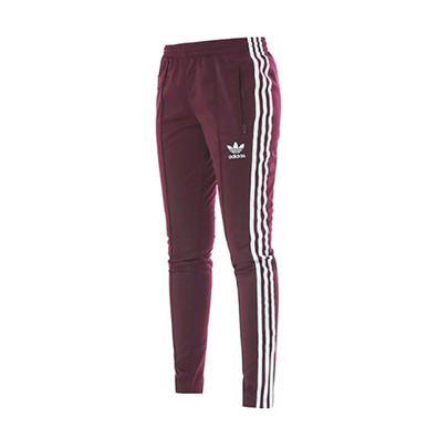 Adidas Originals Mujer Pantal n Superstar Track Top maroon lide