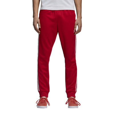 Adidas Originals Superstar Track Pants (Scarlet/ White)