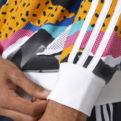 Adidas Originals Sweatshirt L.A Trefoil AOP (multicolor)