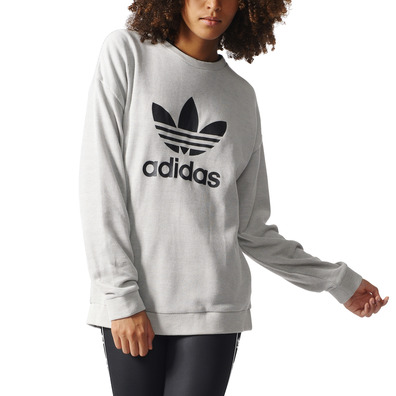 Adidas Originals Trefoil Sweater W  "Berlinesa" (medium grey/ash)