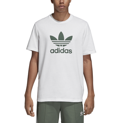 Adidas Originals Trefoil T-Shirt (White/Trace Green)