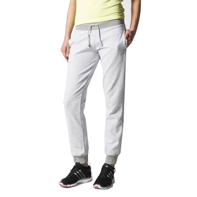 Adidas Pantalón Mujer Sport Essentials Cuffed (gris)