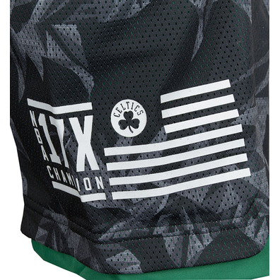 Adidas Short Fanwear Celtics (negro/verde)