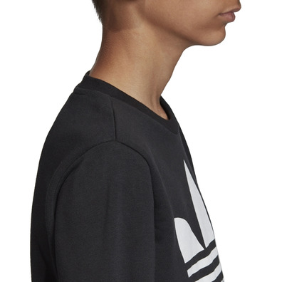 Adidas Original Junior Trefoil Crew Sweatshirt