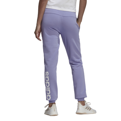 Adidas W Essentials French Terry Line Logo Pants "Light Purple"