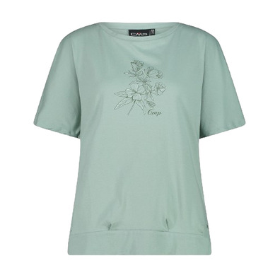 Campagnolo Printed T-shirt with Wide Neckline "Jade"