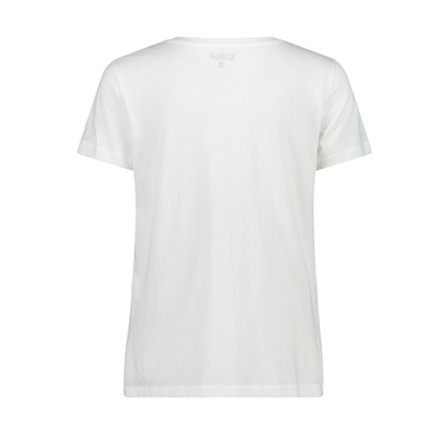 Campagnolo Women's T-shirt in organic cotton "White-Rose"