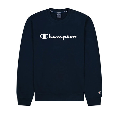 Champion Legacy Big Script Logo Crewneck Sweatshirt "Navy"
