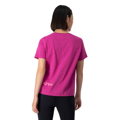 Champion Legacy Cotton T-shirt with Colorful Details "Pink"