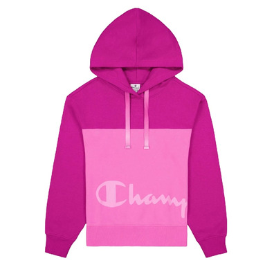 Champion Legacy Hooded Sweatshirt with Colorful Details "Pink"