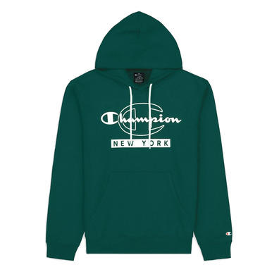 Champion Legacy New York Graphic Print Hoodie "Forest Green"