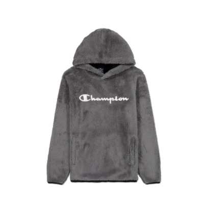 Champion Legacy Sherpa Top Hooded Fleece "Dark Grey"