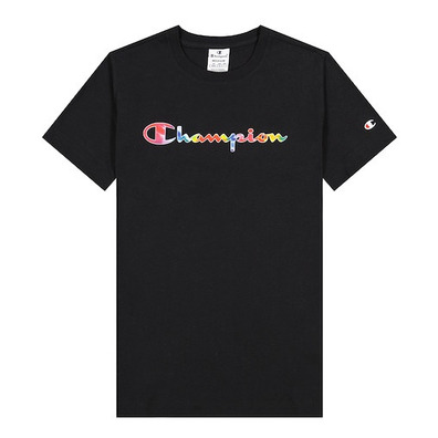 Champion Legacy Wm´s Script Colors Logo T-shirt "Black"