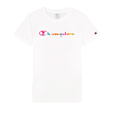 Champion Legacy Wm´s Script Colors Logo T-shirt "White"