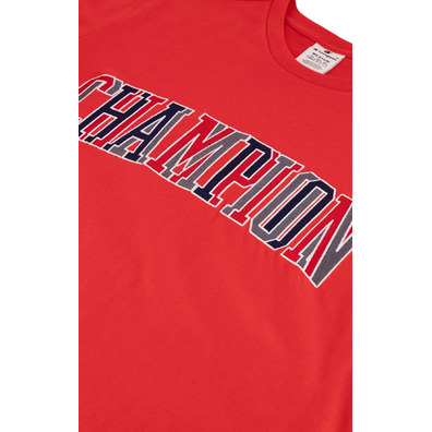 Champion Rochester Multicolour Bookstore Cotton T-Shirt "Red"