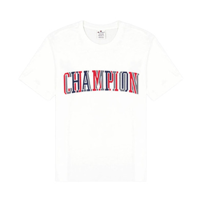 Champion Multicolour Bookstore Cotton T-Shirt "White"