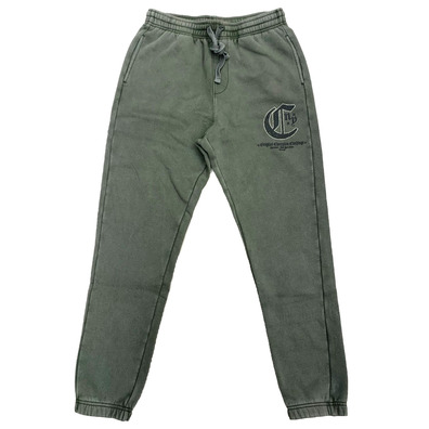 Champion Rochester Garment-Dyed Heavy Fleece Cuff Pants "Olive Green"