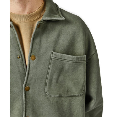 Champion Rochester Garment-Dyed Heavy Full buttons Fleece Jacket