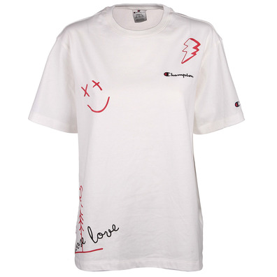 Champion Rochester Wmns Made of Love Tee "White"