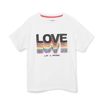 Desigual Girls Love T-Shirt