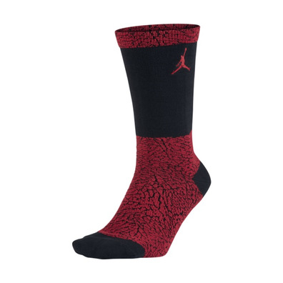 Jordan Crew Socks (687/gym red/black/gym red)