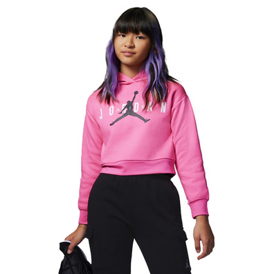 Jordan Girls Jumpman Logo Sustainable Hoodie "Pink"