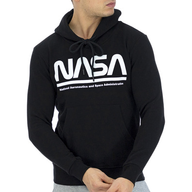 Nasa Logo Hoody Sweatshirt "N05H-Black"
