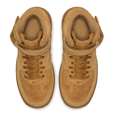 Nike Force 1 Mid LV8 (PS) Pre-School Shoe "Wheat"