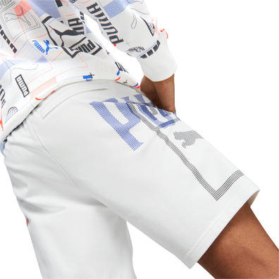 Puma CLASSICS GEN. PUMA Shorts 8" TR "White"