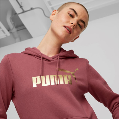 Puma ESS+ Metallic Logo Hoodie FL