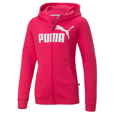 Puma Girls Essentials Hooded Jacket TR