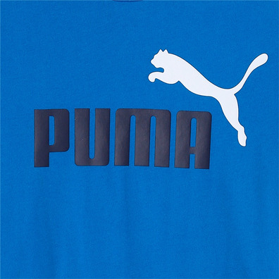 Puma Junior Essentials 2 Col Logo Tee