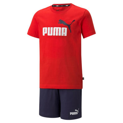 Puma Junior Short Jersey Set