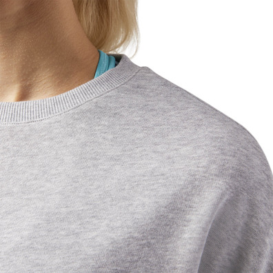Reebok Classic Foil Print Crew Neck Sweatshirt W (Medium Grey Heather)