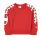 Champion Girls Legacy Logo Crewneck Sweatshirt "Red"