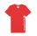 Champion Girls Legacy Script Logo Print T-Shirt "Red"