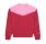 Champion Legacy Embroidered Logo Block Colour Velour Sweatshirt "Burgundy"