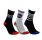 Nasa 3 Pair Pack Crew Socks "N24-Black-White"