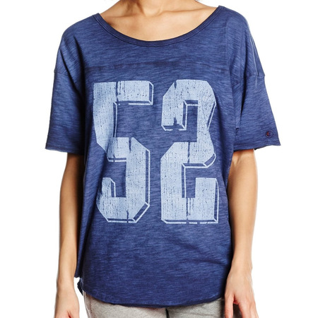 Champion Mujer Camiseta Heritage Our Story (indigo)