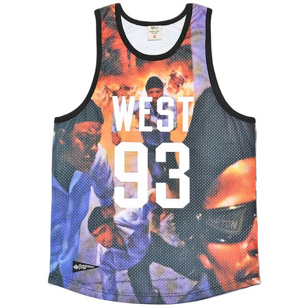 K1X Camiseta Compton Allstar West Tank Top (multicolor)