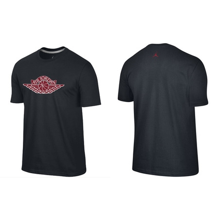 Jordan Camiseta Wings Logo (016/negro/rojo)