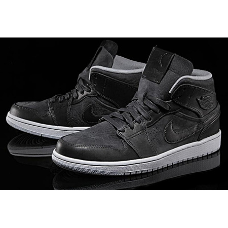 Air Jordan 1 Mid Nouveau "Pure Platinum" (005/antracita)