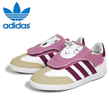 Adidas Samba Adikids Inf (crema/violeta)