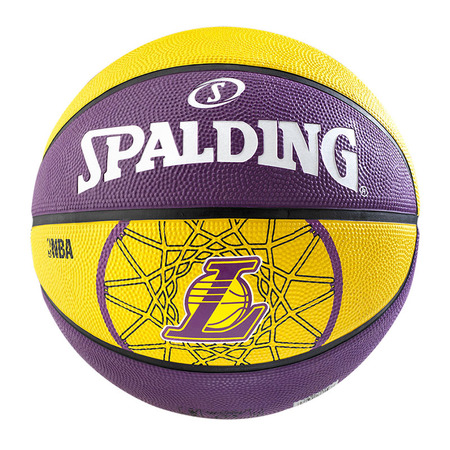 Balón Spalding Team Ball L.A. Lakers Talla 5