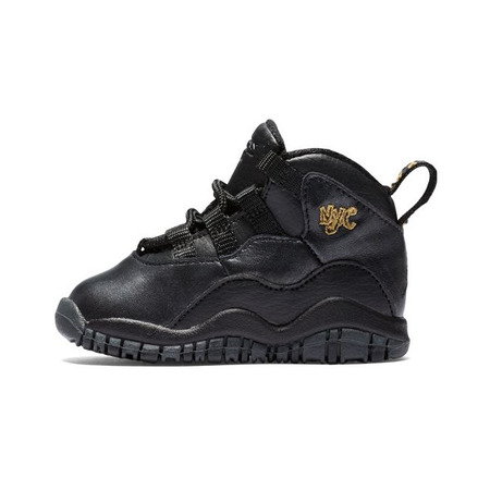 Jordan 10 Retro "NYC" (012/Tallas 17 - 27/black/gold)