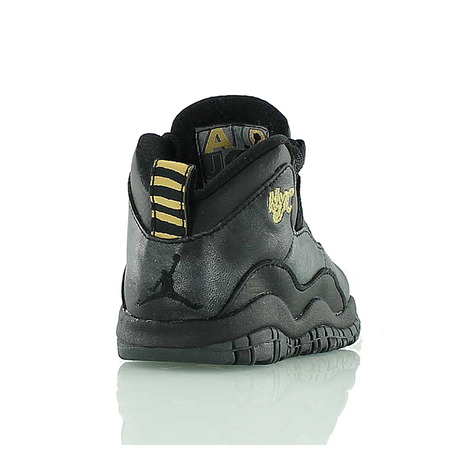 Jordan 10 Retro "NYC" (012/Tallas 17 - 27/black/gold)