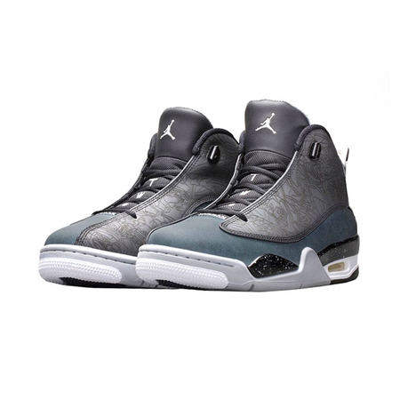Air Jordan Dub Zero "Laser Night" (004/negro/charcoal/gris)