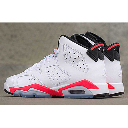 Air Jordan 6 Retro "Infrared" (123/blanco infrared/negro)