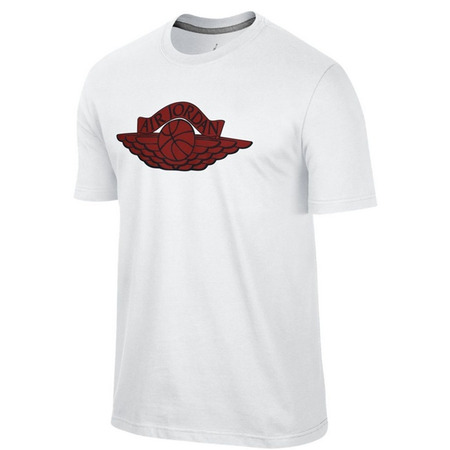 Jordan Camiseta Wings Logo (100/blanco/rojo)