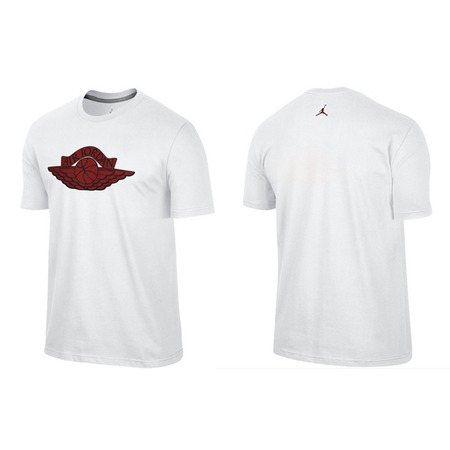 Jordan Camiseta Wings Logo (100/blanco/rojo)